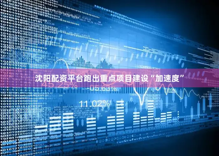 沈阳配资平台跑出重点项目建设“加速度”
